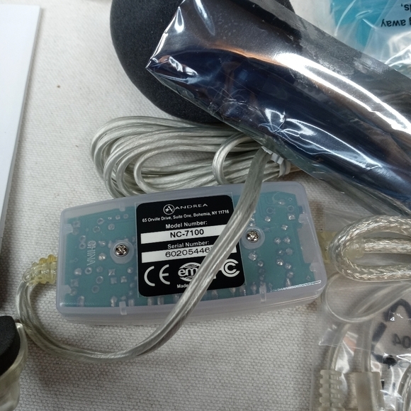 Andrea NC-7100 USB Headset, Noise Cancellation .Mo - Picture 3 of 5
